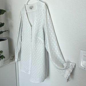 LOFT PLUS Polka Dot Blouse